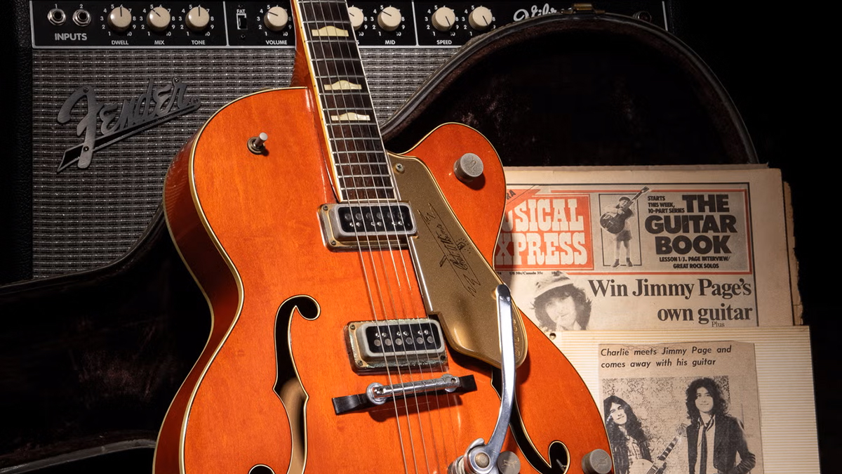 Jimmy Page's 1957 Gretsch Chet Atkins 6120