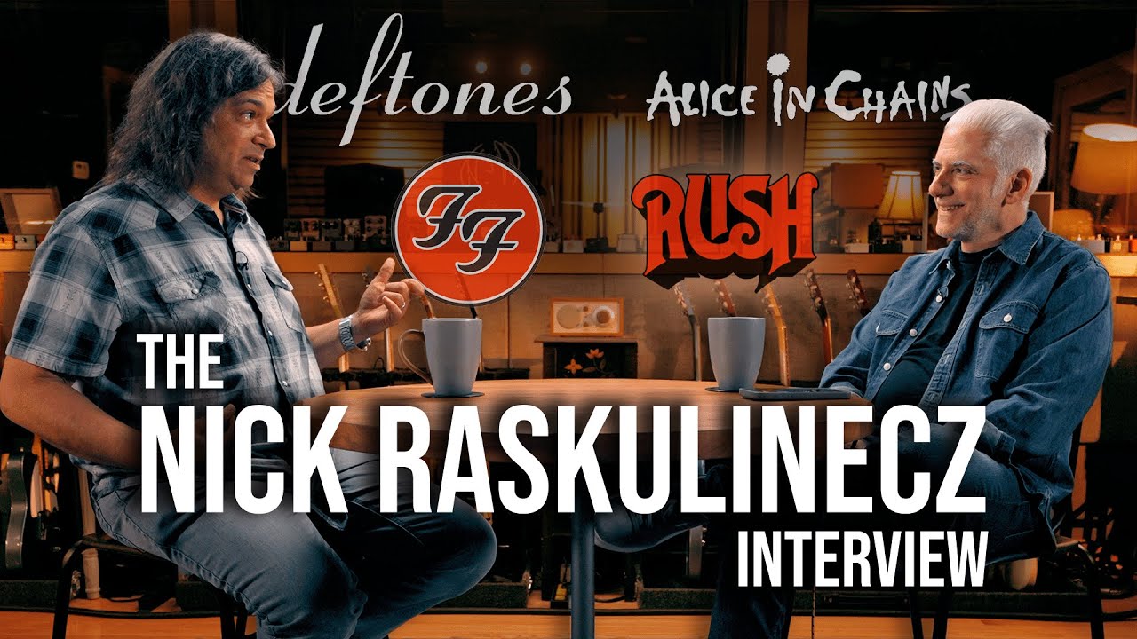 The Nick Raskulinecz Interview: Crafting The Sounds Of Deftones, Foo Fighters, AIC and Rush - YouTube