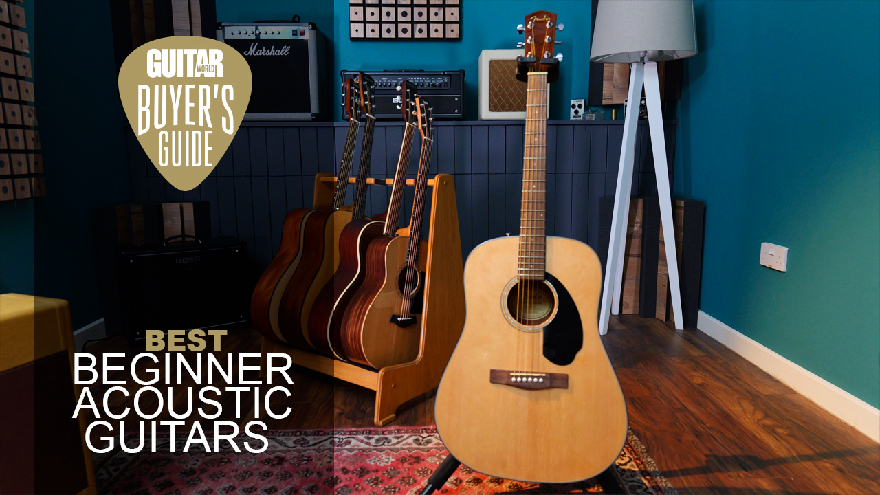 The best acoustic guitars for beginners in our studio