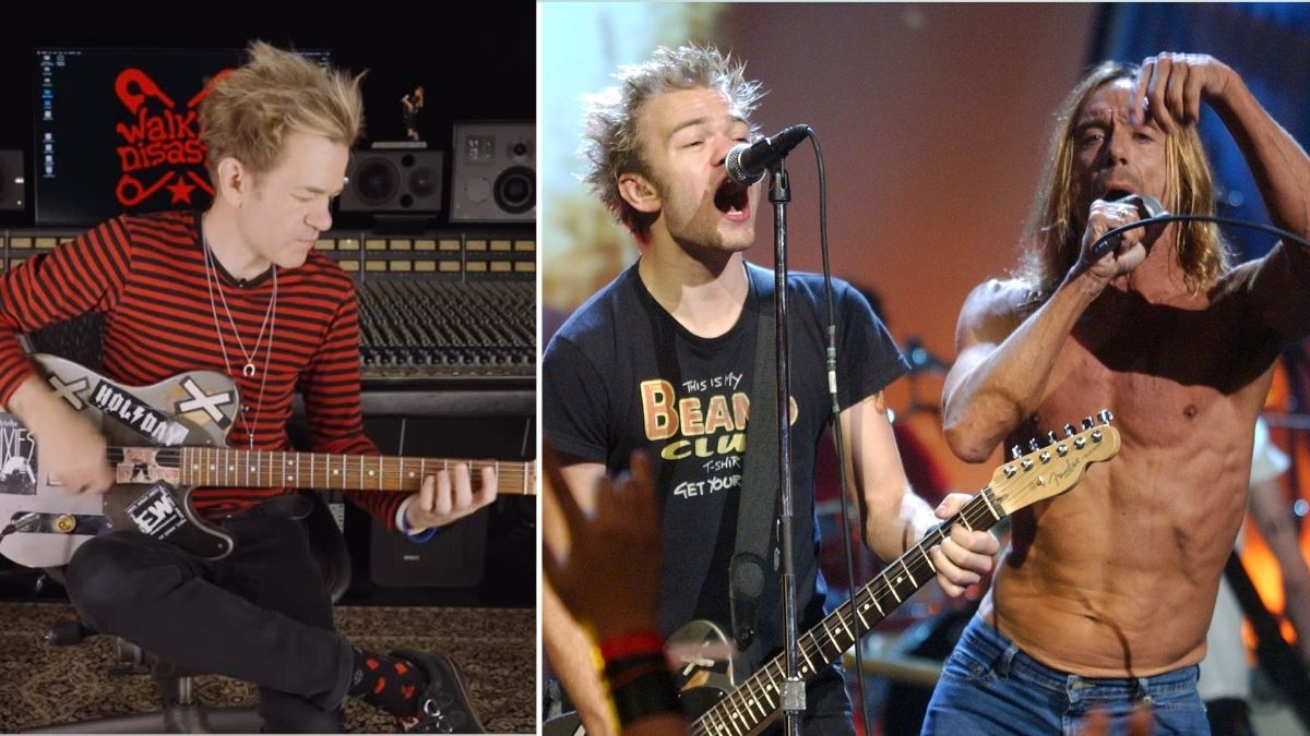 Deryck Whibley and Iggy Pop