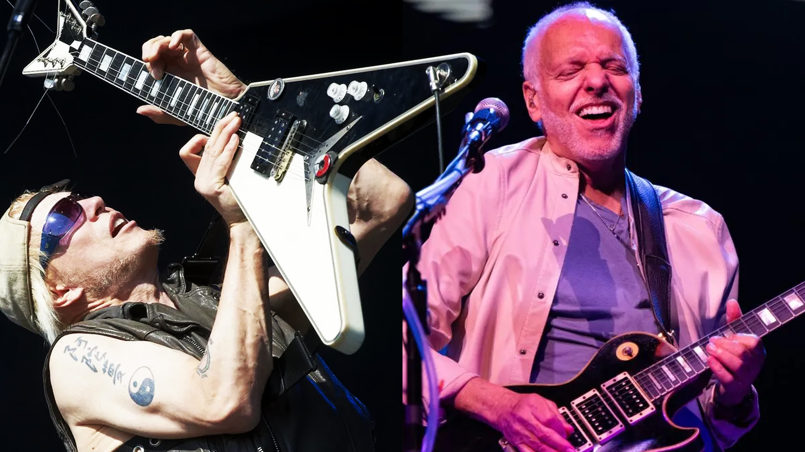 Michael Schenker and Peter Frampton